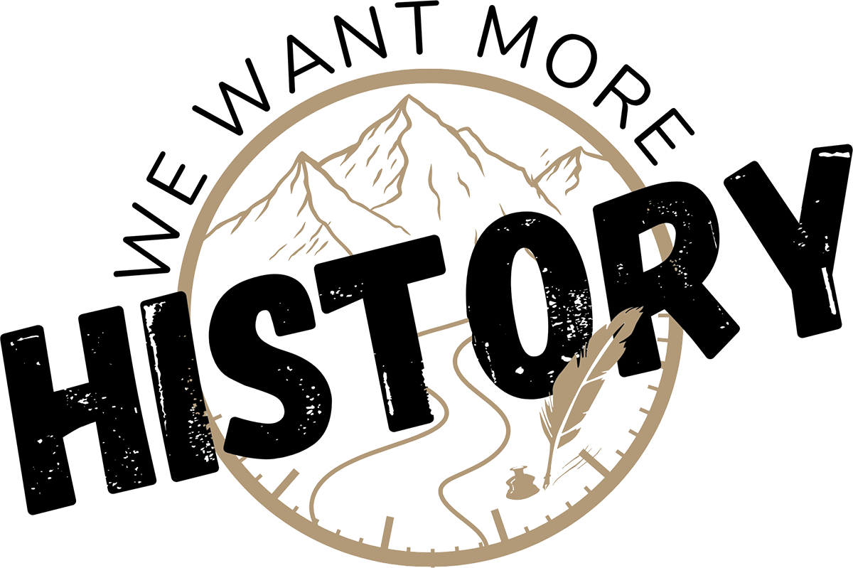 We Want More History Logo